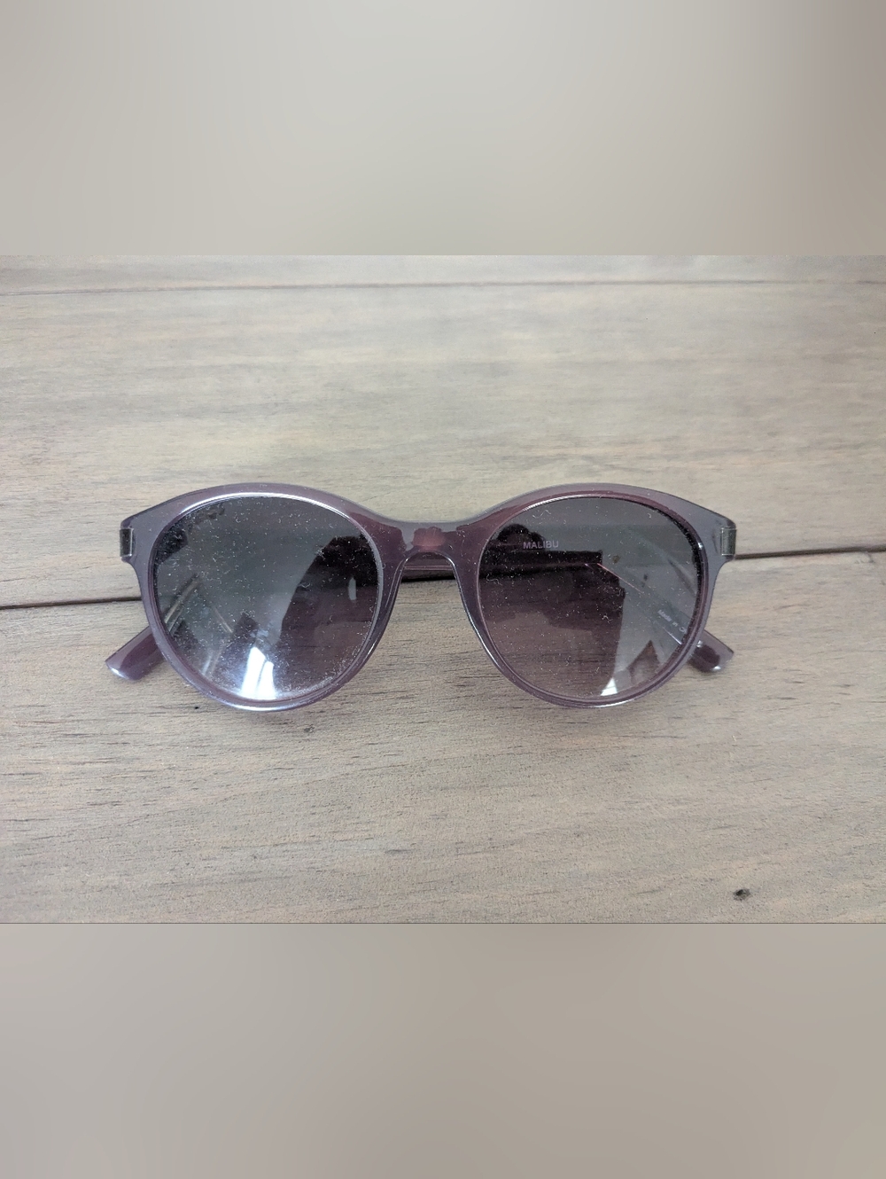 Gap Women's Malibu Round Purple Sunglasses